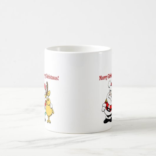 Frohe Weihnachten! Kaffeetasse (Mittel)