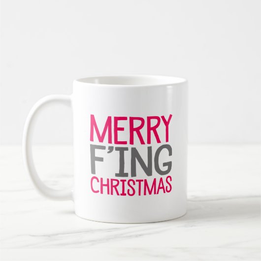 Frohe Weihnachten. Kaffeetasse (Links)