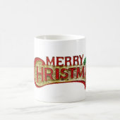 Frohe Weihnachten Kaffeetasse (Mittel)