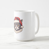 Frohe Weihnachten Kaffeetasse (VorderseiteRechts)