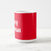 Frohe Weihnachten Kaffeetasse (Mittel)