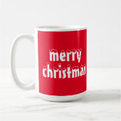 Frohe Weihnachten Kaffeetasse (Links)