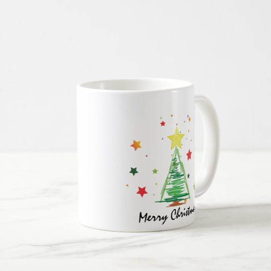 Frohe Weihnachten! Kaffeetasse (VorderseiteRechts)