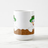 Frohe Weihnachten Kaffeetasse (Mittel)