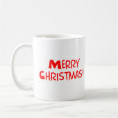 Frohe Weihnachten Kaffeetasse (Links)