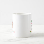 Frohe Weihnachten Kaffeetasse (Mittel)