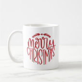 Frohe Weihnachten Kaffeetasse (Links)