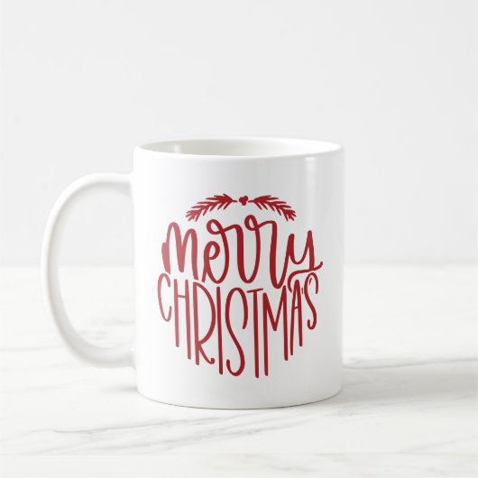 Frohe Weihnachten Kaffeetasse (Links)