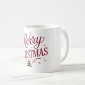 Frohe Weihnachten Kaffeetasse (VorderseiteRechts)