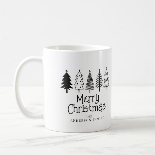 Frohe Weihnachten Kaffeetasse (Links)