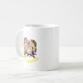 Frohe Weihnachten Kaffeetasse (Vorderseite Links)