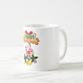 frohe Weihnachten Kaffeetasse (VorderseiteRechts)