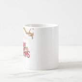Frohe Weihnachten Kaffeetasse (Mittel)