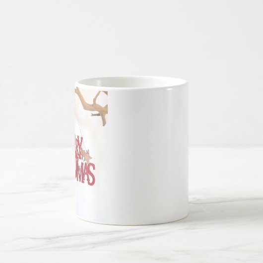 Frohe Weihnachten Kaffeetasse (Mittel)