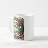 Frohe Weihnachten Kaffeetasse (Vorderseite Links)
