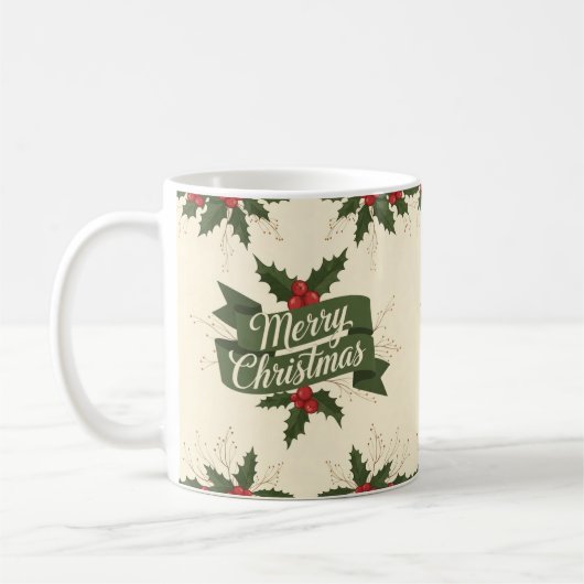Frohe Weihnachten Kaffeetasse (Links)