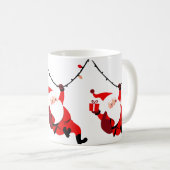 Frohe Weihnachten Kaffeetasse (VorderseiteRechts)