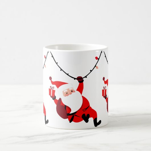 Frohe Weihnachten Kaffeetasse (Mittel)