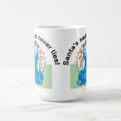 Frohe Weihnachten Kaffeetasse (Mittel)