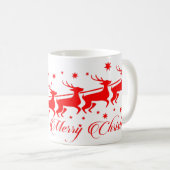 Frohe Weihnachten Kaffeetasse (VorderseiteRechts)