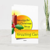 Frohe Weihnachten - Kaiser-Pinguine (Rückseite)