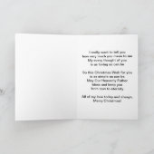 Frohe Weihnachten - Kaiser-Pinguine (Innenseite)