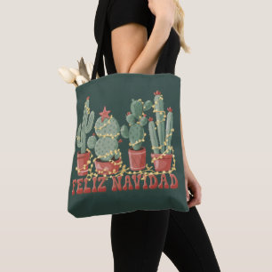 Frohe Weihnachten Kaktusliebhaber Weihnachts Cowbo Tasche