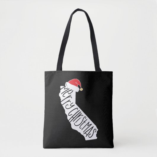 Frohe Weihnachten Kalifornien Tasche (Vorderseite)