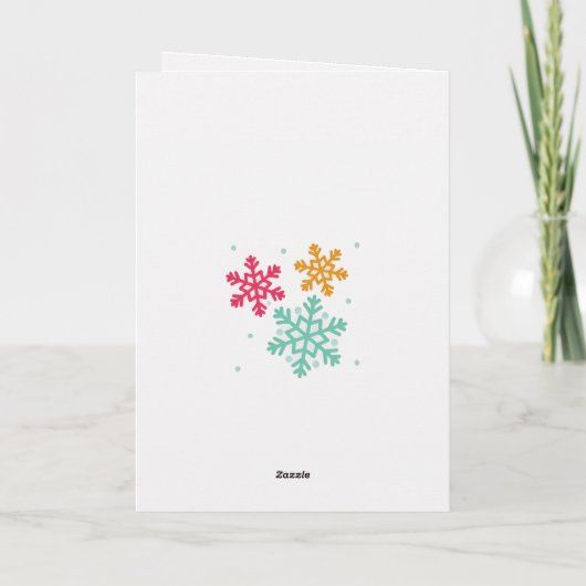 Frohe Weihnachten Kardinal (Rückseite)