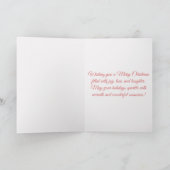 Frohe Weihnachten Kardinal (Innenseite)