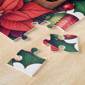 Frohe Weihnachten Kardinäle Puzzle (Seite)