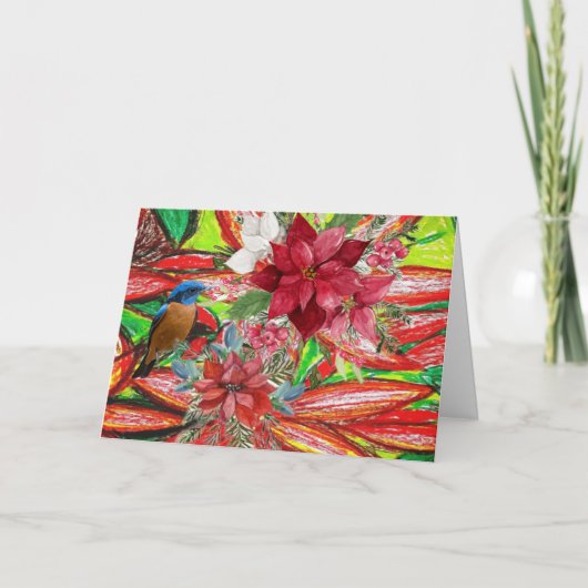 Frohe Weihnachten! Karte (Vorderseite)