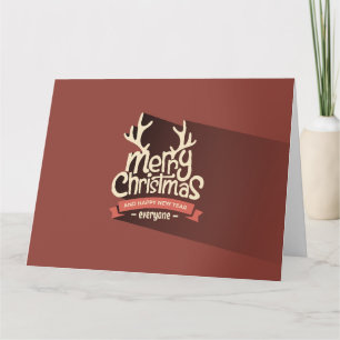 Frohe Weihnachten Karte