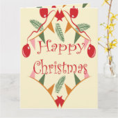 Frohe Weihnachten Karte (Gelbe Blume)