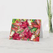 Frohe Weihnachten! Karte (Vorderseite)