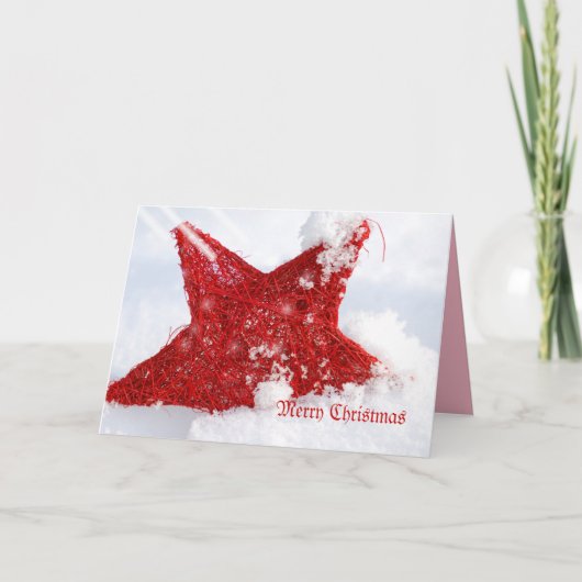 frohe Weihnachten Karte (Vorderseite)