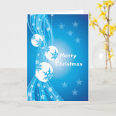 Frohe Weihnachten Karte (Gelbe Blume)