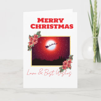 Frohe Weihnachten Karte