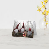 Frohe Weihnachten. Karte (Gelbe Blume)