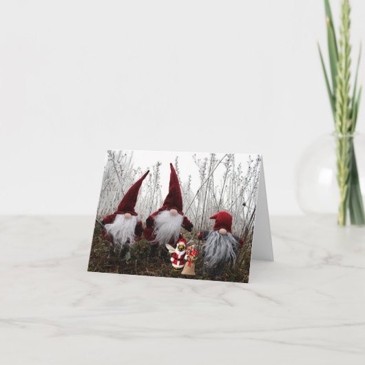 Frohe Weihnachten. Karte (Vorderseite)