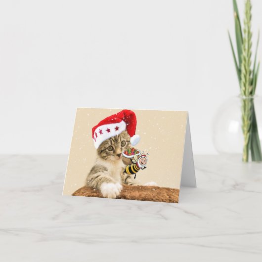 Frohe Weihnachten. Karte (Vorderseite)