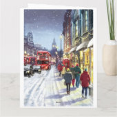 Frohe Weihnachten Karte (Rückseite)