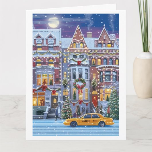 Frohe Weihnachten Karte (Vorderseite)