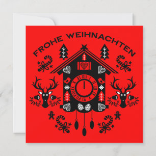 Frohe Weihnachten Karte