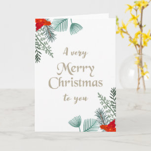 Frohe Weihnachten Karte