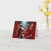 Frohe Weihnachten Karte (Gelbe Blume)