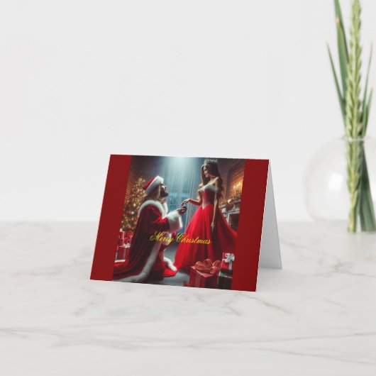 Frohe Weihnachten Karte (Vorderseite)