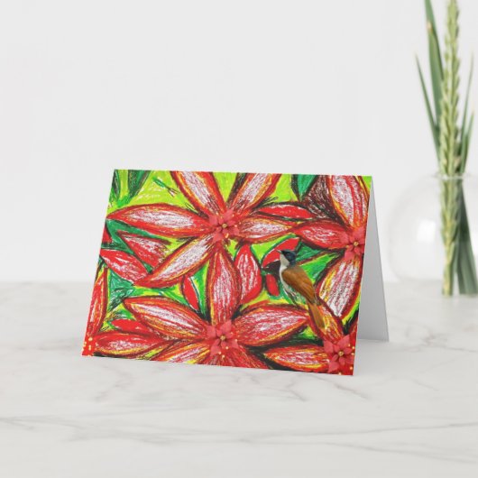 Frohe Weihnachten! Karte (Vorderseite)