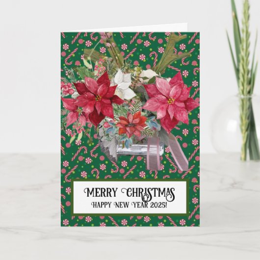 Frohe Weihnachten! Karte (Vorderseite)