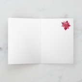 Frohe Weihnachten! Karte (Innenseite)